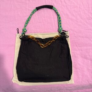 Rotunda Sant Hobo Bag - Black